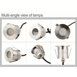 Spot LED Encastré Au Sol, Étanche IP67, Éclairage Intérieur, Idéal Pour Les Jardins 1W 9 Spot LED Encastré Au Sol, Étanche IP67, Éclairage Intérieur, Idéal Pour Les Jardins 1W -EUROPALAMP Soldes Magasin 85725716 5