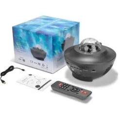 None Projecteur De Musique Avec Télécommande APP, Lampe étoile, Haut-parleur Bluetooth Intégré Et Capteur De Son -EUROPALAMP Soldes Magasin 86502131 3