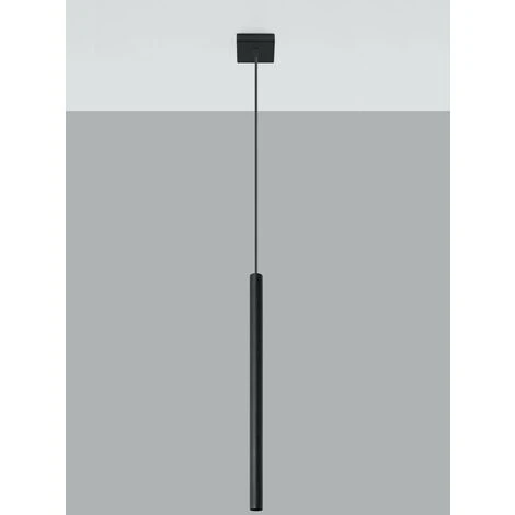 Lampe à Suspension Noire PASTELO 1 L: 8, B: 8, H: 100, G9, Dimmable 2 Lampe à Suspension Noire PASTELO 1 L: 8, B: 8, H: 100, G9, Dimmable – Image 2