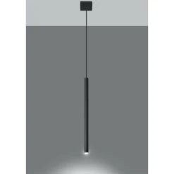 Lampe à Suspension Noire PASTELO 1 L: 8, B: 8, H: 100, G9, Dimmable 7 Lampe à Suspension Noire PASTELO 1 L: 8, B: 8, H: 100, G9, Dimmable -EUROPALAMP Soldes Magasin 86980987 3