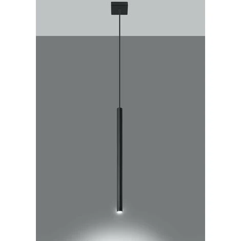 Lampe à Suspension Noire PASTELO 1 L: 8, B: 8, H: 100, G9, Dimmable 3 Lampe à Suspension Noire PASTELO 1 L: 8, B: 8, H: 100, G9, Dimmable – Image 3