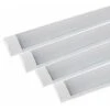 Réglette Lumineuse 120cm 48W (Pack De 4) - Blanc Neutre 4000K - 5500K - SILAMP