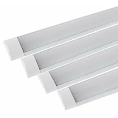 Réglette Lumineuse 120cm 48W (Pack De 4) - Blanc Neutre 4000K - 5500K - SILAMP 1 Réglette Lumineuse 120cm 48W (Pack De 4) - Blanc Neutre 4000K - 5500K - SILAMP