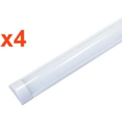 Réglette Lumineuse 120cm 48W (Pack De 4) - Blanc Neutre 4000K - 5500K - SILAMP 7 Réglette Lumineuse 120cm 48W (Pack De 4) - Blanc Neutre 4000K - 5500K - SILAMP -EUROPALAMP Soldes Magasin 8755120 3