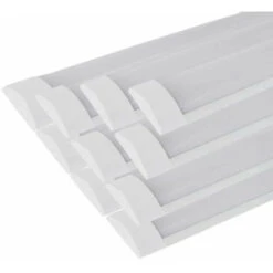 Réglette Lumineuse 120cm 48W (Pack De 10) - Blanc Froid 6000K - 8000K - SILAMP
