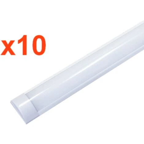 Réglette Lumineuse 120cm 48W (Pack De 10) - Blanc Froid 6000K - 8000K - SILAMP 3 Réglette Lumineuse 120cm 48W (Pack De 10) - Blanc Froid 6000K - 8000K - SILAMP – Image 3