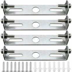4 Pièces Support De Fixation Pour Plafonnier 105mm Luminaire Suspendu Accessoires Lustre De Plafond Plafonnier Plaque De Base Plaques De Lampe De Plafond Supports De Plaque Et Accessoires