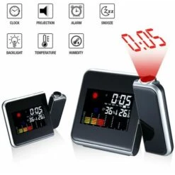 Réveil à Projection Numérique Réveil à Projection Réveil LED Avec Projection