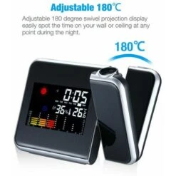 Réveil à Projection Numérique Réveil à Projection Réveil LED Avec Projection 8 Réveil à Projection Numérique Réveil à Projection Réveil LED Avec Projection -EUROPALAMP Soldes Magasin 88674769 4