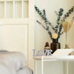 Veilleuse Lovely LED Lampe De Chevet Blanc Chaud Lumière De Nuit Pour Ambiance Soirée Cadeau Anniversaire Cadeaux De Noël (LOVE) -EUROPALAMP Soldes Magasin 88773370 4