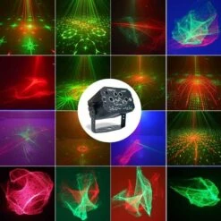 Boule Disco Avec Télécommande Sans Fil Et Câble USB - Lampe De Fête LED à Commande Vocale - Rotative à 360 ° - Pour Halloween, Noël, Club, Fête, Vacances (R90) -EUROPALAMP Soldes Magasin 88952661 3