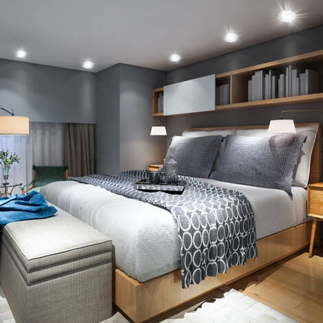 EINFEBEN 20x Spots LED Encastrables Orientables, Spots LED à Encastrer,Spot Encastrable 3W, Spots Encastrés,Plafonnier Spot Spot Encastrable- Blanc Froid 5 EINFEBEN 20x Spots LED Encastrables Orientables, Spots LED à Encastrer,Spot Encastrable 3W, Spots Encastrés,Plafonnier Spot Spot Encastrable- Blanc Froid – Image 5