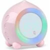Rose-Réveil Enfant Lumineux Led Lampe Numérique Réveil Veilleuse Fille Garçons Jour Nuit Enfant Volume Réglable Snooze Réveil E