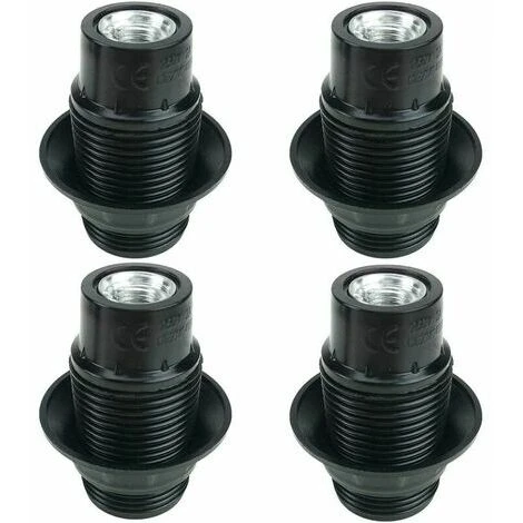 Rose-4 Pièces E14 Socket Lamp Bulb 250V 4A Plastic Light Bulb Socket Holder External Thread Retro Style (E14 Dent Complète) 1 Rose-4 Pièces E14 Socket Lamp Bulb 250V 4A Plastic Light Bulb Socket Holder External Thread Retro Style (E14 Dent Complète)