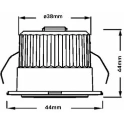 Mini Spot LED Encastrable 3W 38° Rond Noir SMD - Blanc Neutre 5 Mini Spot LED Encastrable 3W 38° Rond Noir SMD - Blanc Neutre -EUROPALAMP Soldes Magasin 90558530 3