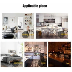 AC 85-265V Pliable LED Lumière Déformable Garage Lumière LED Plafonniers Ventilateur Lame Ampoule Avec 5 Lames Réglables E26/E27 Lumière Blanche Froide Pour Atelier Éclairage Intérieur Maison -EUROPALAMP Soldes Magasin 90900268 3