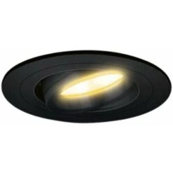 Spot LED Encastrable Orientable 5W Rond Noir SMD - Blanc Neutre 6 Spot LED Encastrable Orientable 5W Rond Noir SMD - Blanc Neutre -EUROPALAMP Soldes Magasin 90968977 3