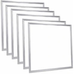 Panneau LED Pour Plafond 6PC 60X60CM 48W 6500K Plafonnier Intégré