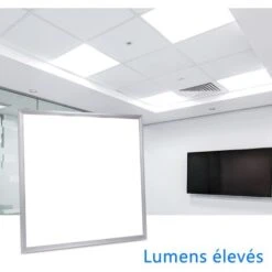 Panneau LED Pour Plafond 6PC 60X60CM 48W 6500K Plafonnier Intégré -EUROPALAMP Soldes Magasin 91952564 3