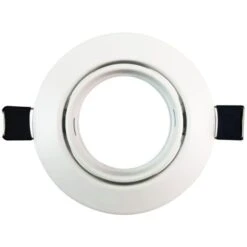 EUROPALAMP 10 Collerettes Supports Encastrables Orientables Spot LED Rond Blanc - Diametre 90mm - Trou De Perçage 65mm 6 EUROPALAMP 10 Collerettes Supports Encastrables Orientables Spot LED Rond Blanc - Diametre 90mm - Trou De Perçage 65mm -EUROPALAMP Soldes Magasin 9293720 3