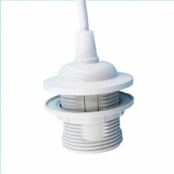 E27 Porte Lampe Suspension, E27 Pendentif Lampes Suspendues Accessoires, E27 Lampe Suspendue Accessoires Avec 1M Cable, Pour Bar, Café, Magasin De Vêtements, Maison, Htel (Blanc) 8 E27 Porte Lampe Suspension, E27 Pendentif Lampes Suspendues Accessoires, E27 Lampe Suspendue Accessoires Avec 1M Cable, Pour Bar, Café, Magasin De Vêtements, Maison, Htel (Blanc) -EUROPALAMP Soldes Magasin 92939072 4