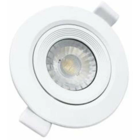 Spot LED Encastrable 5W 30° Orientable - Blanc Neutre 4200k - 2 Spot LED Encastrable 5W 30° Orientable - Blanc Neutre 4200k - – Image 2