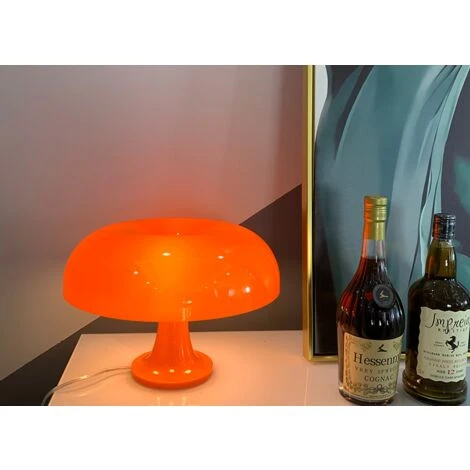 Lampe à Poser Lampe De Table En Polycarbonate Orange(Donnez Quatre Ampoules) 3 Lampe à Poser Lampe De Table En Polycarbonate Orange(Donnez Quatre Ampoules) – Image 3