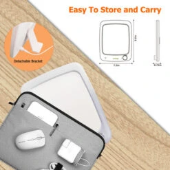 Lampe Lumière Du Jour, Lampe Lumière Du Jour LED Avec Gradateur, Lampe à Spectre Complet Sans UV, Lampe Solaire Avec Minuterie, [Classe énergétique A+] -EUROPALAMP Soldes Magasin 95024406 5