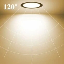 Spot Led Encastrable Noir Extra Plat, 2 Pack 7W 700LM = 70W Incandescence, IP44, 3000K Blanc Chaud, AC 220-240V,Découpe 80-90mm,Rond Ultraslim Plafond Encastré Pour Salle De Bain,Cuisine,Salon [Classe 9 Spot Led Encastrable Noir Extra Plat, 2 Pack 7W 700LM = 70W Incandescence, IP44, 3000K Blanc Chaud, AC 220-240V,Découpe 80-90mm,Rond Ultraslim Plafond Encastré Pour Salle De Bain,Cuisine,Salon [Classe -EUROPALAMP Soldes Magasin 95074382 5