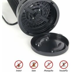 Lampe Anti-moustiques, Puissant Piège électronique à Insectes Anti-insectes Puissant Piège à Mouches Anti-insectes Avec Crochet Moustique Zappers Fly Gnat Zappers Pour L'intérieur -EUROPALAMP Soldes Magasin 95182186 3