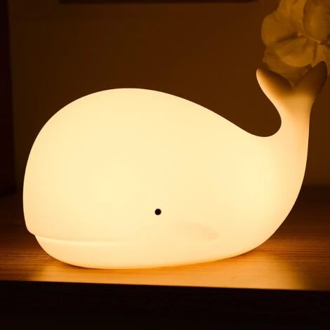 Veilleuse Bébé Baleine, Lampe Enfant, Lampe Baleine 7 Couleurs Changeantes, Veilleuse Rechargeable, Lampe Baleine 1 Veilleuse Bébé Baleine, Lampe Enfant, Lampe Baleine 7 Couleurs Changeantes, Veilleuse Rechargeable, Lampe Baleine