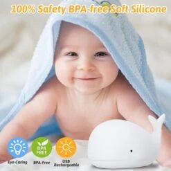 Veilleuse Bébé Baleine, Lampe Enfant, Lampe Baleine 7 Couleurs Changeantes, Veilleuse Rechargeable, Lampe Baleine 9 Veilleuse Bébé Baleine, Lampe Enfant, Lampe Baleine 7 Couleurs Changeantes, Veilleuse Rechargeable, Lampe Baleine -EUROPALAMP Soldes Magasin 96011546 5
