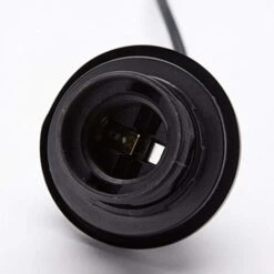 4 Pièces Kit De Lustre VintagePorte Lampe E27 Edison Vintage Avec Câble De 100mm Pour Suspension Ampoule (Noir) -EUROPALAMP Soldes Magasin 96341644 4