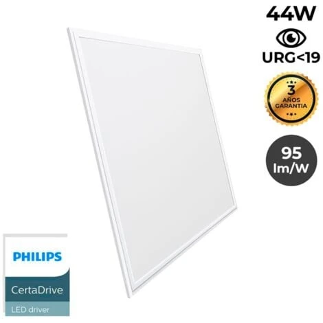 Panneau LED Slim 60X60 Cm - Driver PHILIPS - 44W - UGR19 Blanc Neutre 1 Panneau LED Slim 60X60 Cm - Driver PHILIPS - 44W - UGR19 Blanc Neutre
