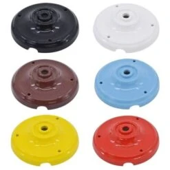 Rosace En Céramique Canopi En Couleur Bleu 8 Rosace En Céramique Canopi En Couleur Bleu -EUROPALAMP Soldes Magasin 96787574 4