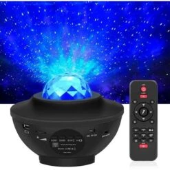 Projecteur De Ciel étoilé, Lampe De Projecteur D'étoile à Led Starry/Water Waves/haut-parleur Bluetooth Parfait Pour La Fête