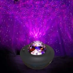 Projecteur De Ciel étoilé, Lampe De Projecteur D'étoile à Led Starry/Water Waves/haut-parleur Bluetooth Parfait Pour La Fête -EUROPALAMP Soldes Magasin 97633900 3