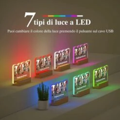 Lampe Photo Personnalisée Cadeau Papa Veilleuse Anniversaire Personnalisée Fête Des Pères Idée Cadeau Plaque Plexiglas Décorations Maison Veuillez Contacter Le Service Client Pour Envoyer Des Photos D -EUROPALAMP Soldes Magasin 98441903 5