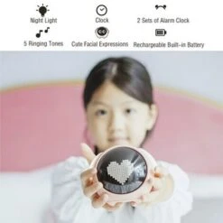 LECHUANG Réveil Numérique Mignon Pour Enfants Avec écran D'affichage à LED D'expression Faciale De Réveil Fonction Snooze Chambre Salon Salle D'étude Bureau 7 LECHUANG Réveil Numérique Mignon Pour Enfants Avec écran D'affichage à LED D'expression Faciale De Réveil Fonction Snooze Chambre Salon Salle D'étude Bureau -EUROPALAMP Soldes Magasin 98443196 3