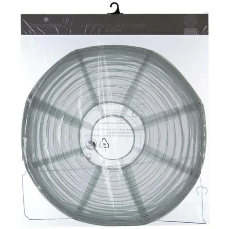 Lanterne Boule - Papier Et Métal - D45 Cm - Atmosphera Créateur D'intérieur 2 Lanterne Boule - Papier Et Métal - D45 Cm - Atmosphera Créateur D'intérieur – Image 2