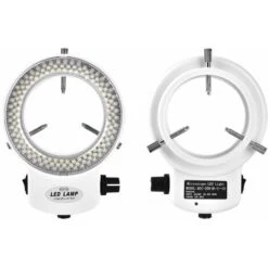 144 LED Anneau Lumière Perles Source De Lumière Lumineux Anneau Réglable Lampe Pour Stéréo Microscope(Blance) -EUROPALAMP Soldes Magasin 99410190 4